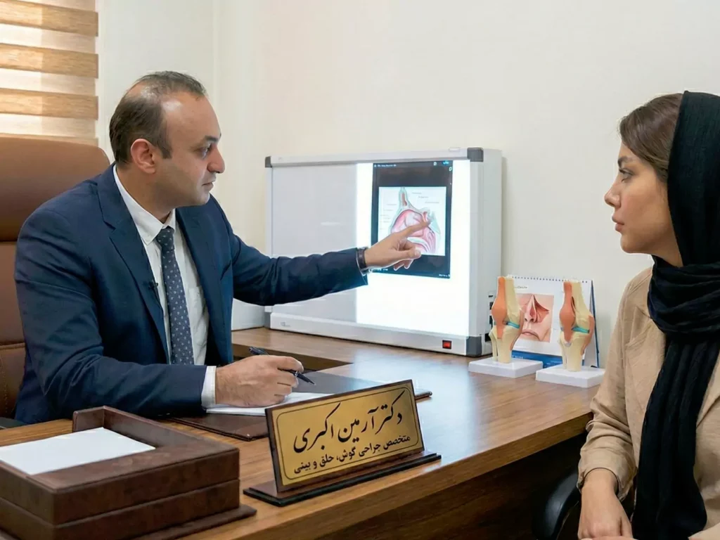 هزینه ترمیم بینی 002 هزینه ترمیم بینی گوشتی