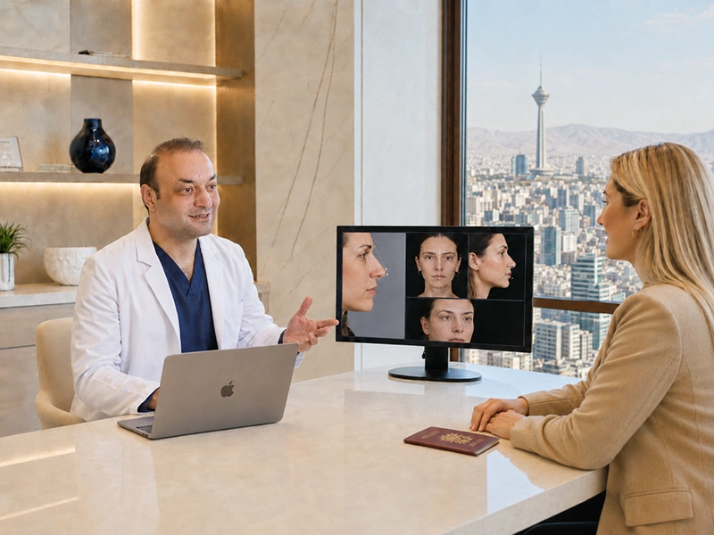 Rhinoplasty package in Iran for international patients with Dr. Armin Akbari